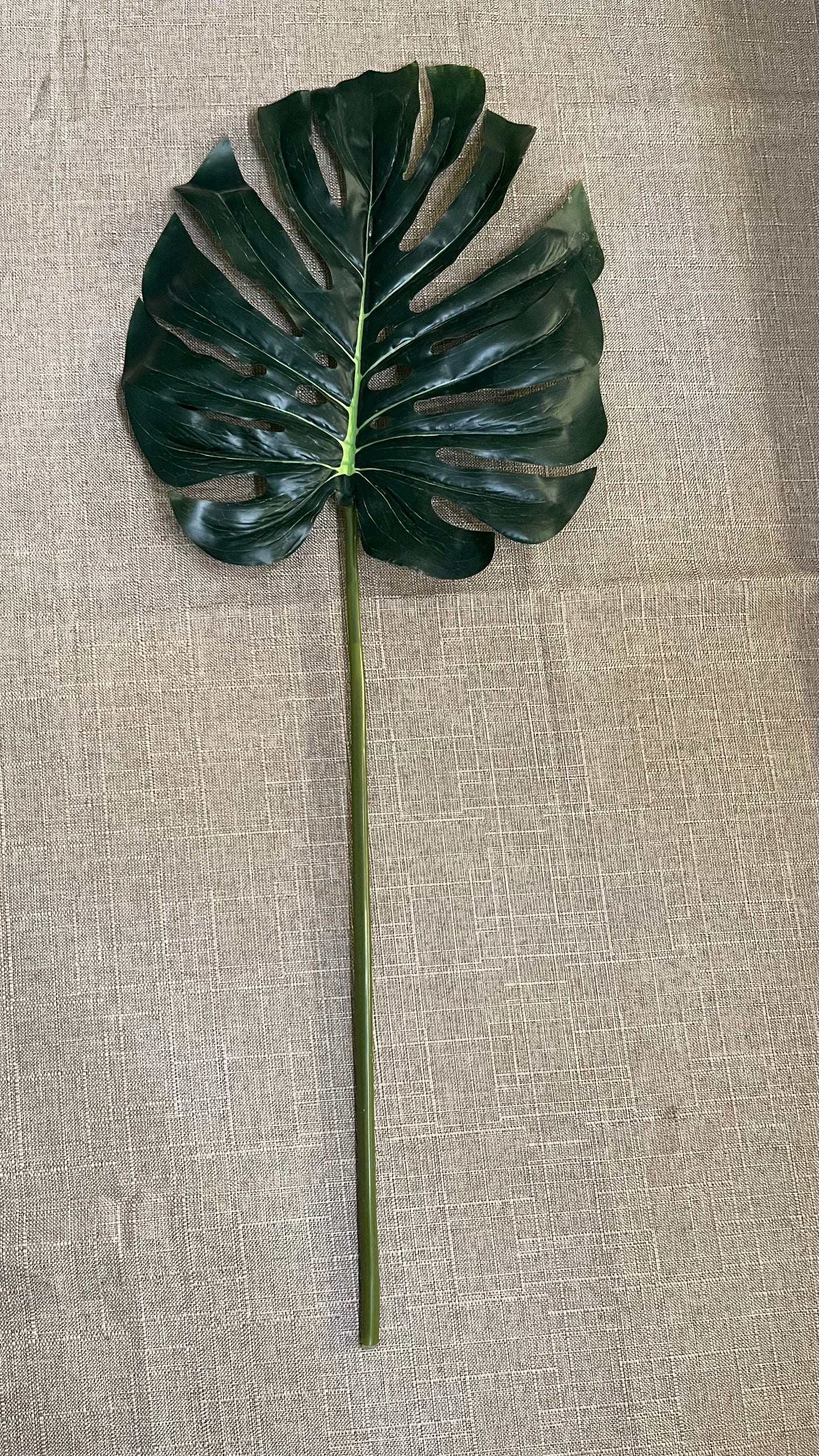 Faux Palm Leaf Stem Floral zoom out- Pink Pueblo Designs
