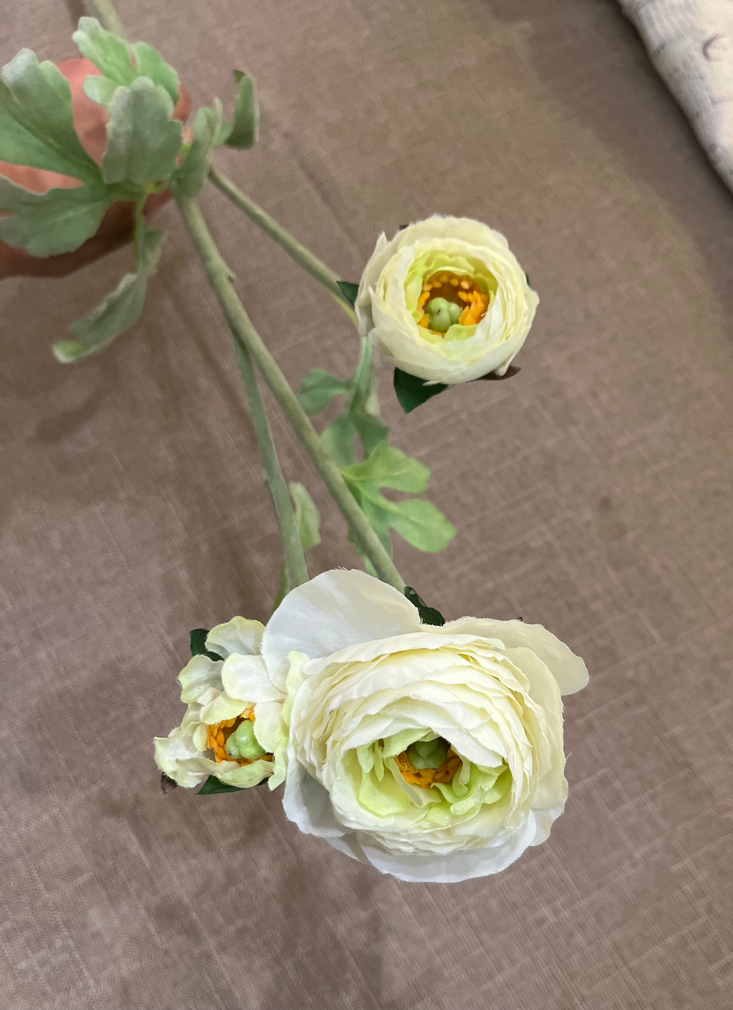 Faux White Floral Stems- Pink Pueblo Designs