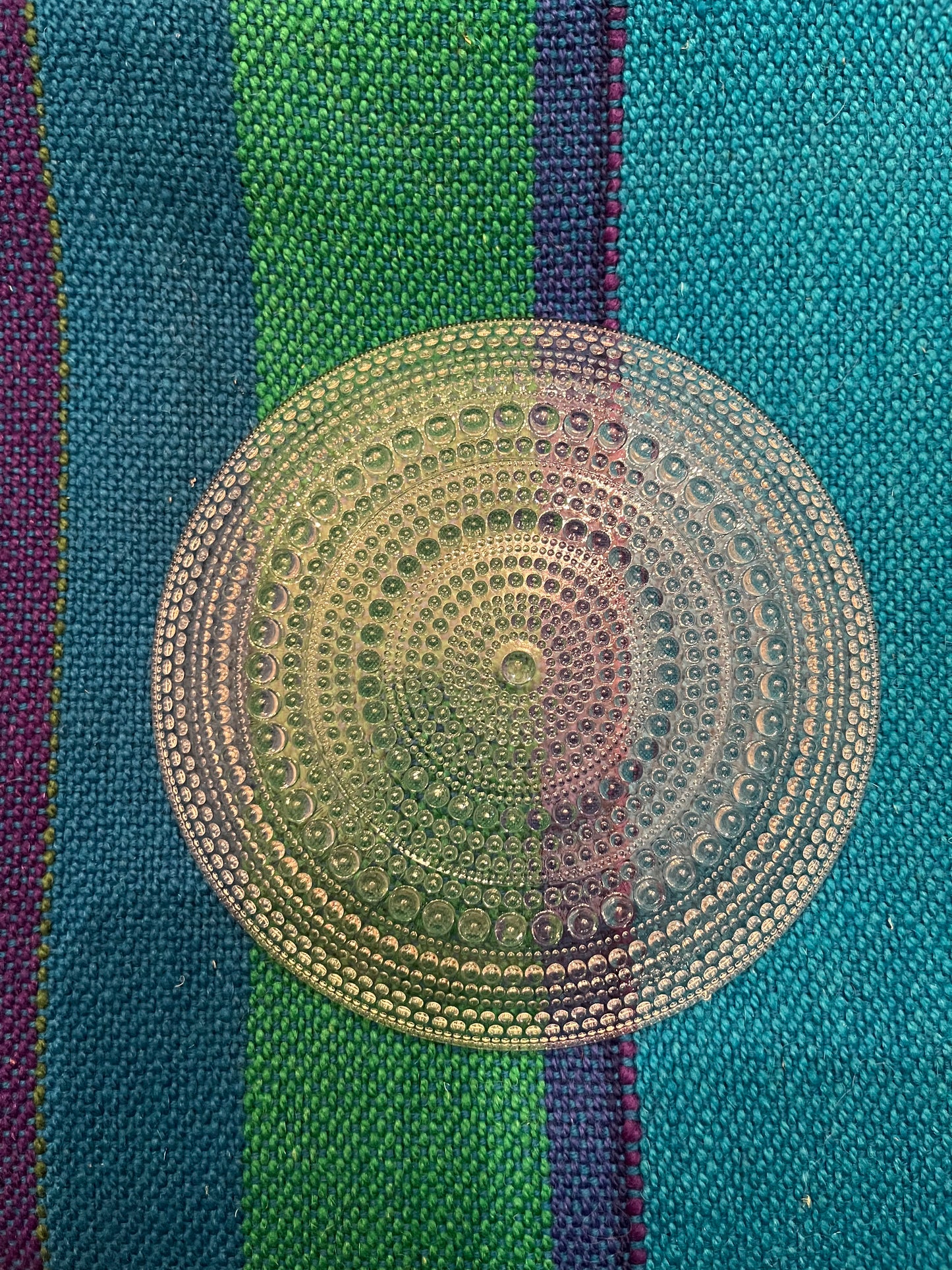 Vintage Dew Drop Glass Side Dishes (Set of 6)