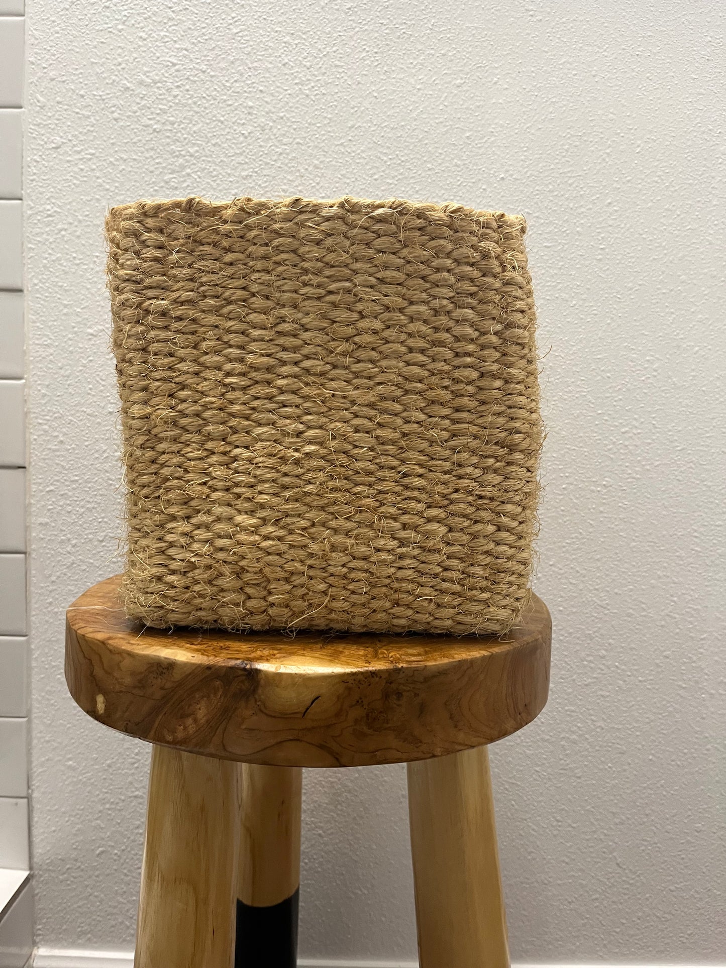 Straw Storage Basket - Pink Pueblo Designs