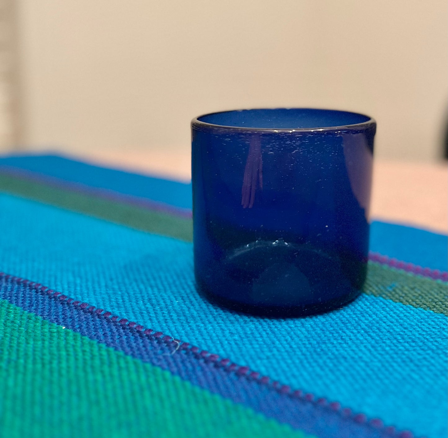 Mexico Blue Glassware set of 8