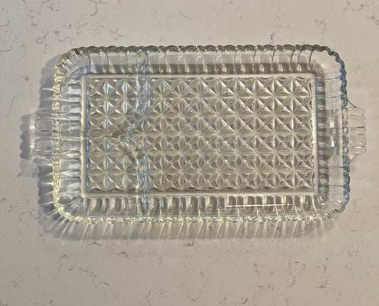 PPD Glass Appetizer Plate