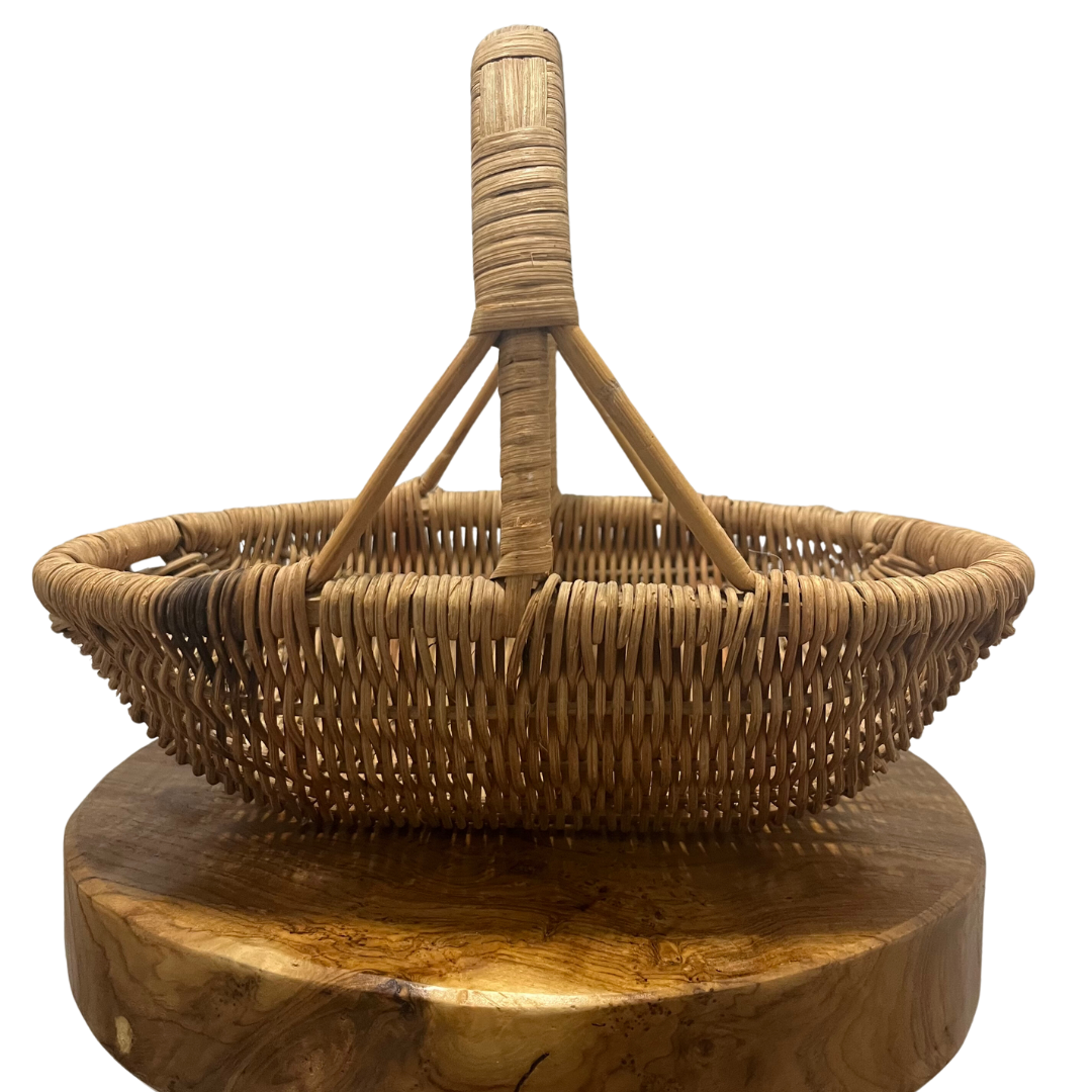 Woven Basket with Handle