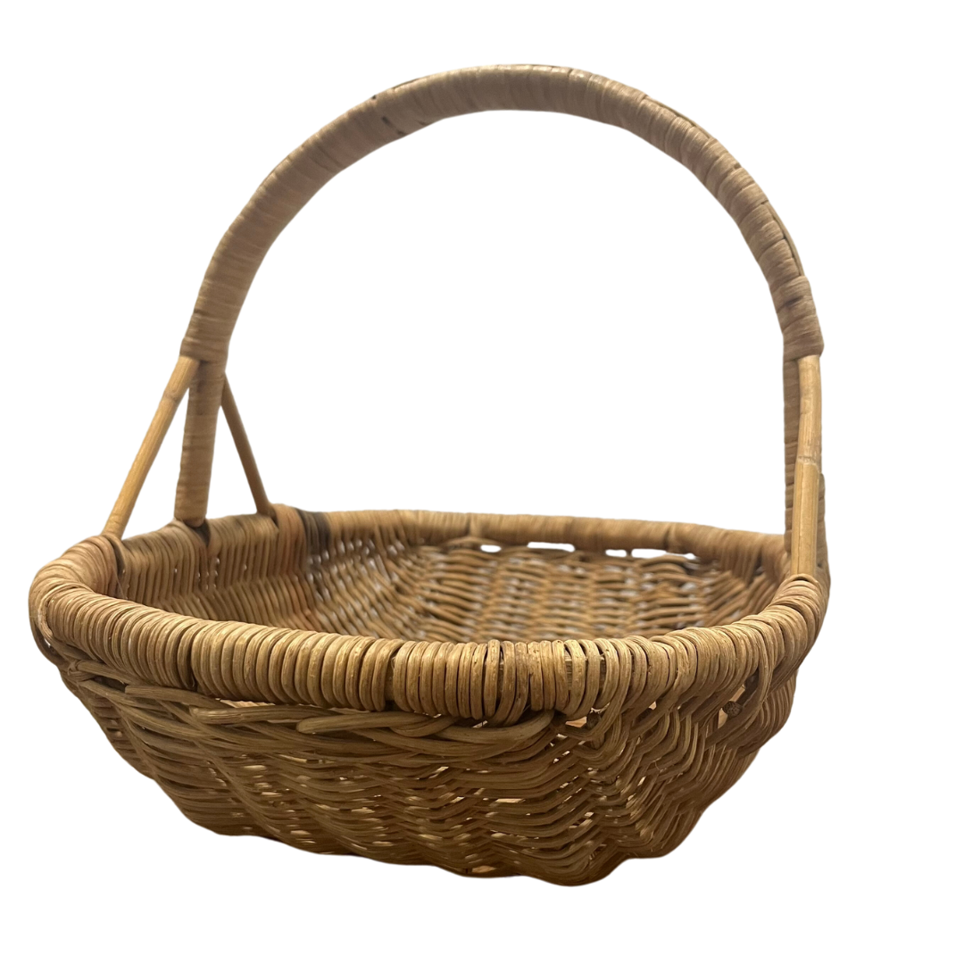 Woven Basket with Handle